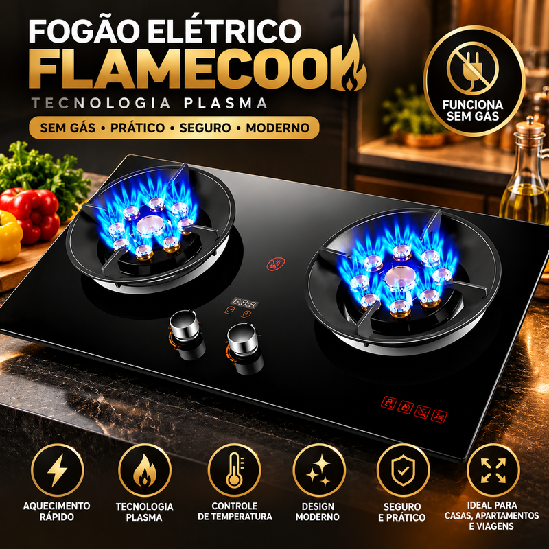 Fogão elétrico FlameCook